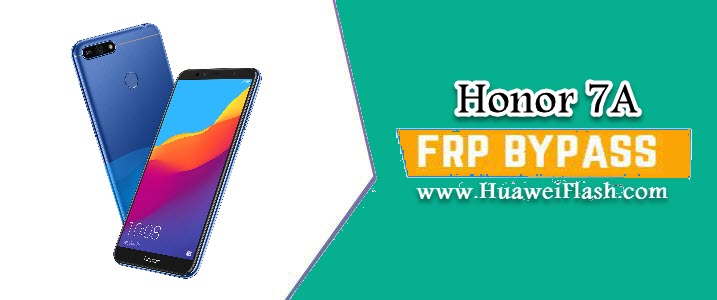 Bypass FRP lock on Honor 7A
