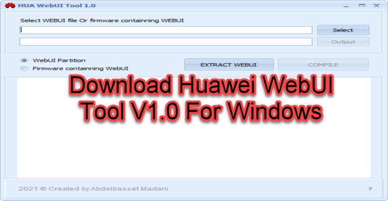 Huawei WebUI Tool V1.0