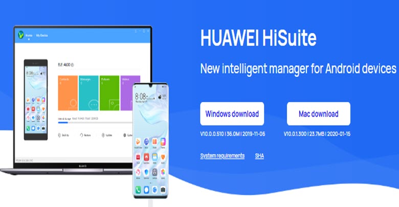 Huawei HiSuite PC Suite