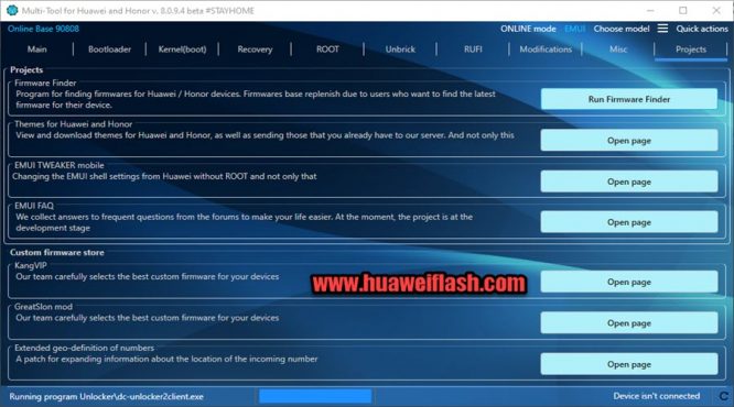 Download Huawei Multi-Tool for Huawei